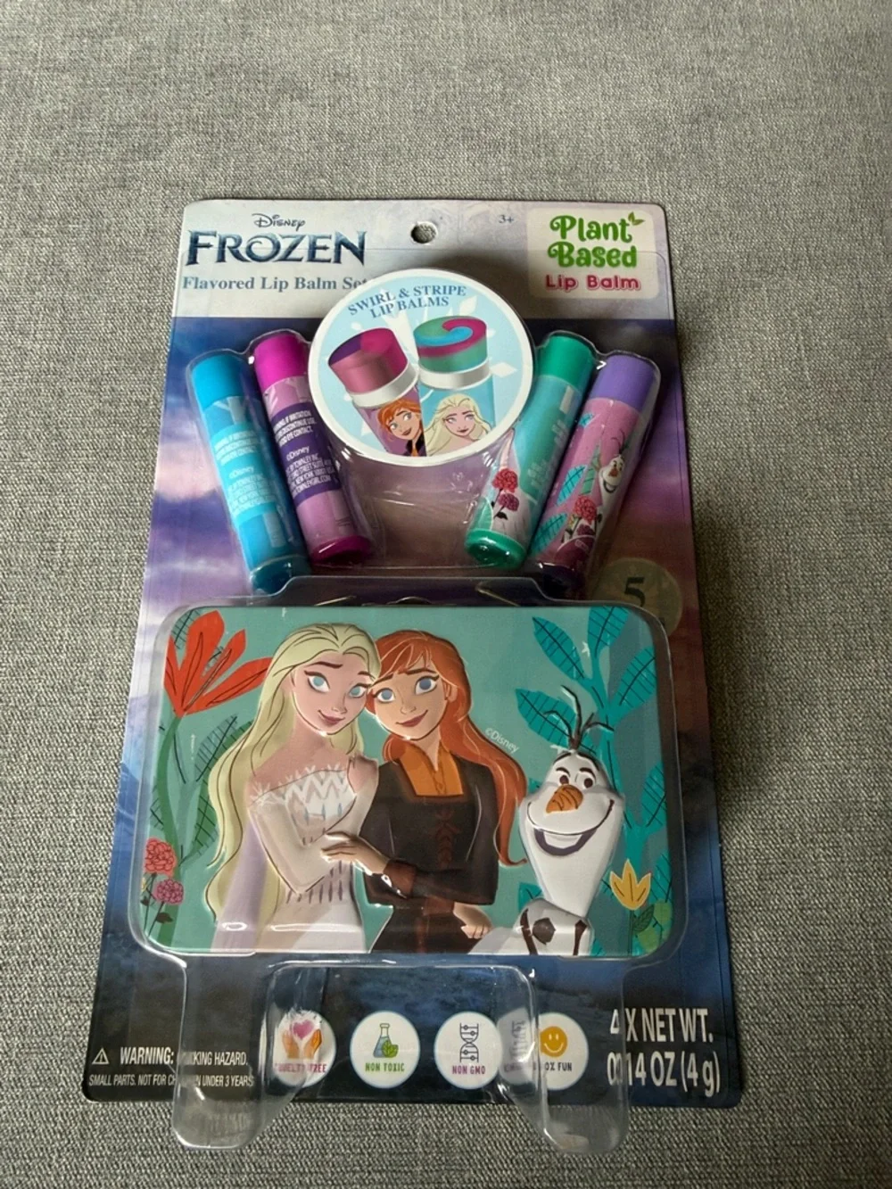 Disney Frozen Plant-Based Lip Balm Set
